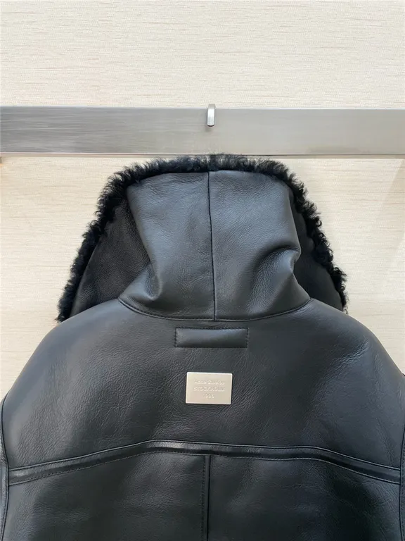 Acne studios shearling coat